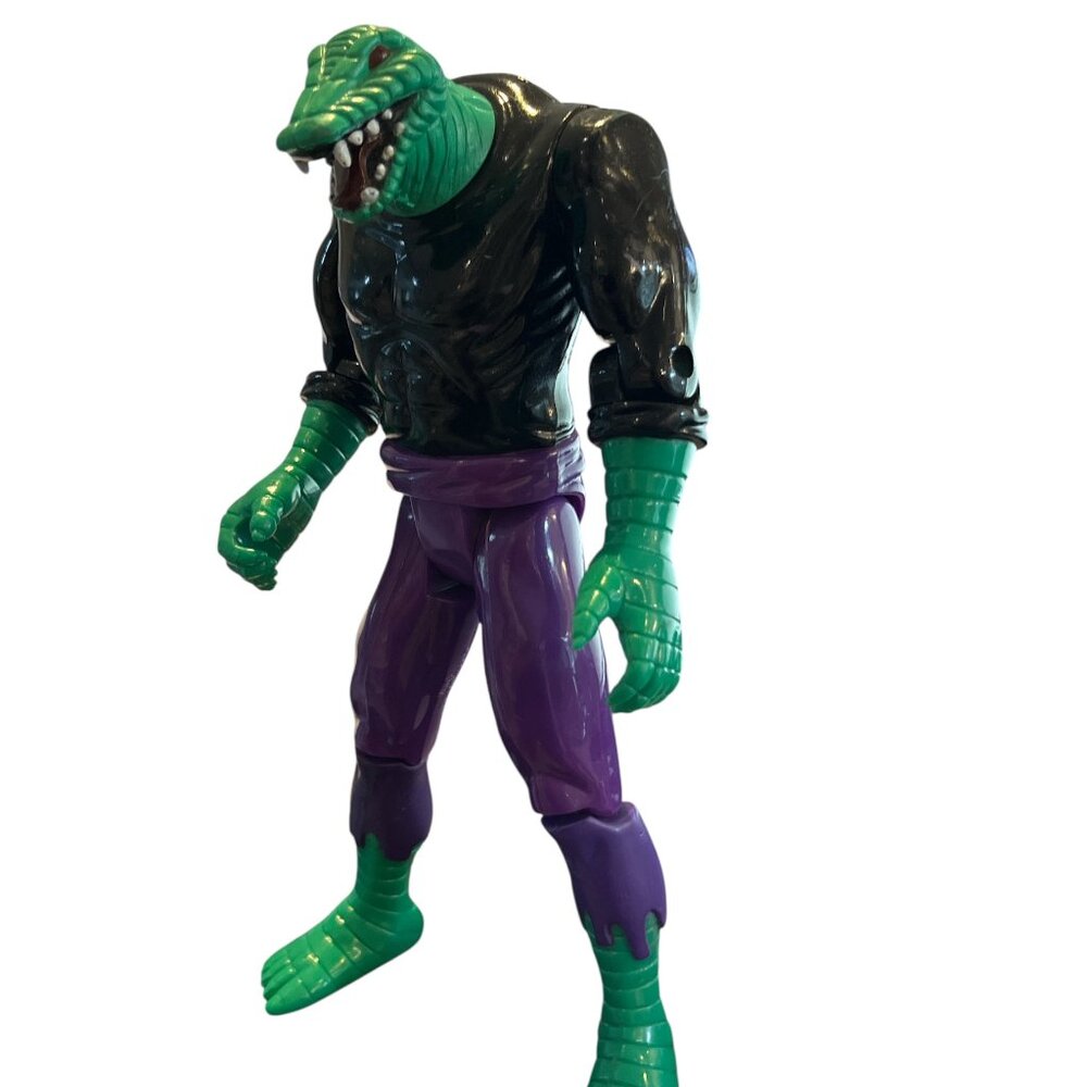 MARVEL COMICS The Lizard Action Figure SpiderMan Villain 10" Green Black Purple